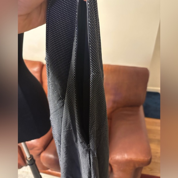 NWOT ZINK LONDON WOMEN DOT PRINT MAXI LENGTH DRESS WITH SIDE ZIP AND SLIT SIZE S - Picture 5 of 13